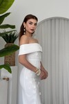 Cası Straplez  Elbise