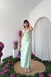 Dora Çiçek Detaylı Elbise