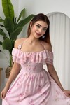 Elmi Flower Detailed Dress