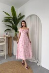 Elmi Flower Detailed Dress