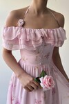 Elmi Flower Detailed Dress