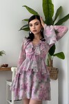 Elose Fırfırlı Elbise