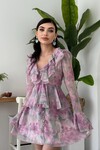Elose Fırfırlı Elbise