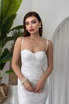 Kalıse İp Askılı Elbise