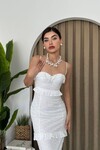 Lere ip Askılı Elbise