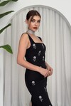 Ners Taş Detaylı Elbise