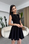 Perp Bow Detailed Dress