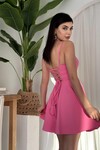 Pole İp Askılı Elbise