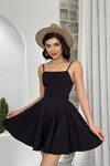 Pole İp Askılı Elbise