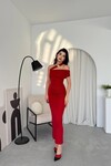 Reta Çapraz Omuz Elbise