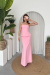 Spas Strapless Dress