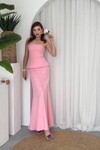 Spas Strapless Dress