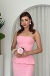 Spas Strapless Dress