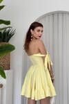 VERO OMUZ BAĞLAMALI ELBİSE