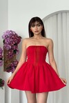 Walf Strapless Dress