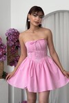 Walf Strapless Dress