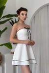 Yuna Straplez Elbise