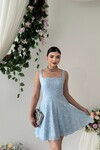 Lyro Çiçek Nakışlı Elbise