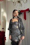 Nico Sequin Sequin Dress