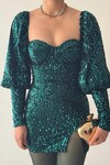 Nico Sequin Sequin Dress