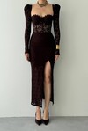 Siena Slit Detailed Dress